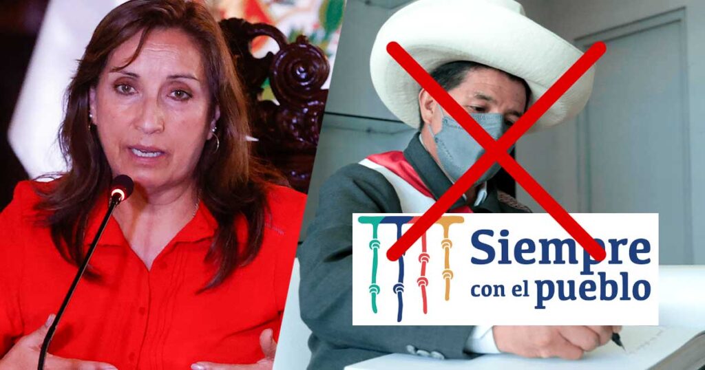 Gobierno de Dina Boluarte deja sin efecto el uso del logo y frase, “Siempre  con el pueblo” - Radio Moderna Cajamarca 1280 AM