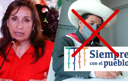 Gobierno de Dina Boluarte deja sin efecto el uso del logo y frase, “Siempre con el pueblo”