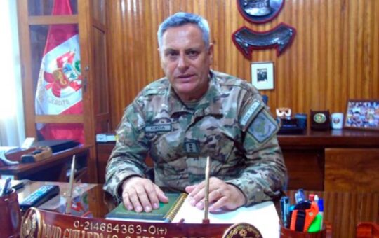 David Ojeda es nombrado el nuevo Comandante General del Ejército