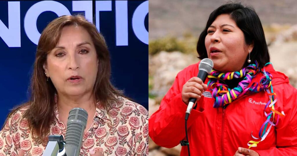 Dina Boluarte: “Aquí quien le debe una respuesta al país es Betssy Chávez”