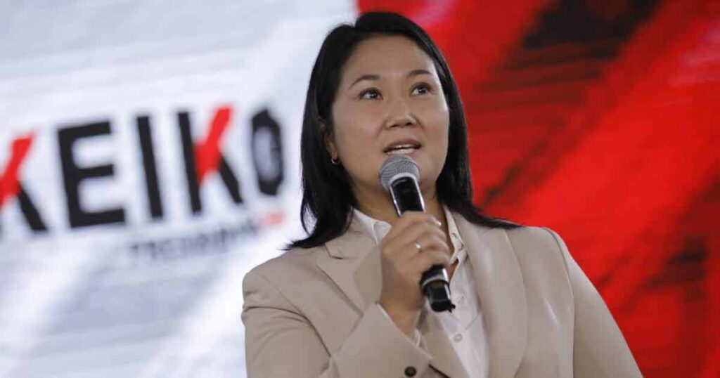 Fuerza Popular no descarta postulación de Keiko Fujimori en las próximas elecciones