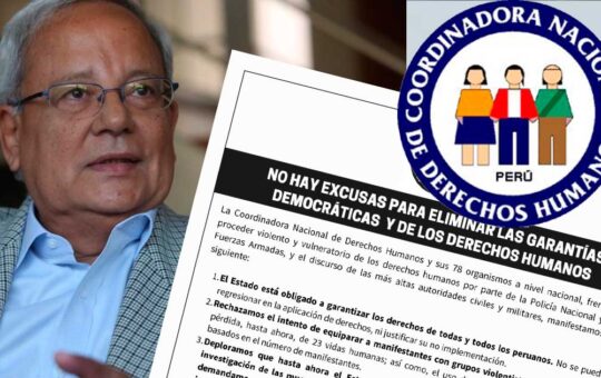 Hildebrandt responde a la CNDDHH: “Nosotros si tenemos derecho de denunciar este sesgo de esta institución”