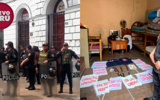 Policía allana el local de Nuevo Perú, movimiento político de Verónika Mendoza