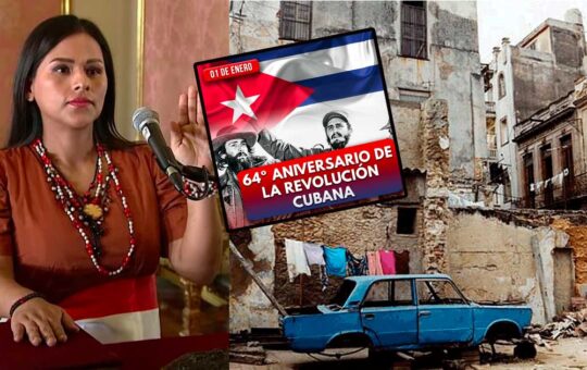 Silvana Robles: “Son 64 años de Revolución Cubana, que es ejemplo de dignidad y de victoria”