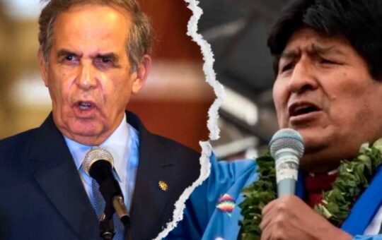 Roberto Chiabra a Dina Boluarte: “Que ordene la prohibición del ingreso de Evo Morales al país”