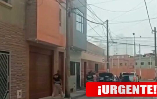 Pedro Castillo: Fiscalía y policía allanan casa del Jr. Sarratea en Breña | VIDEO