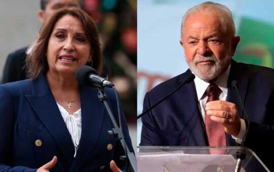 Dina Boluarte: “Mi solidaridad con Lula ante esta embestida intolerante de quienes buscan imponer su visión política”