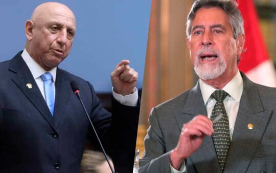 José Cueto presenta denuncia constitucional contra Francisco Sagasti por retiro de 19 generales de la PNP