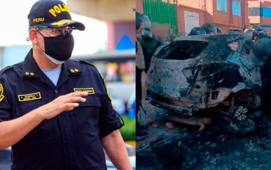 Jefe del comando operativo de la PNP: “En Brasil no lanzaron dinamitas ni explosivos a los policías”