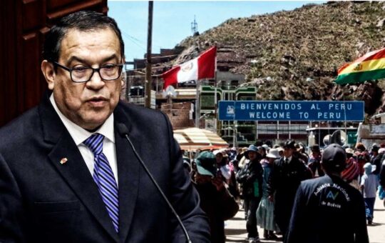 Alberto Otárola confirma que hubo ingreso de armas desde Bolivia: “Existen indicios y pruebas de que así ha sido”