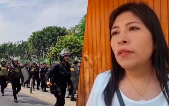 Betssy Chávez: “Si vamos a una protesta, vamos a ser superiores a la Policía”