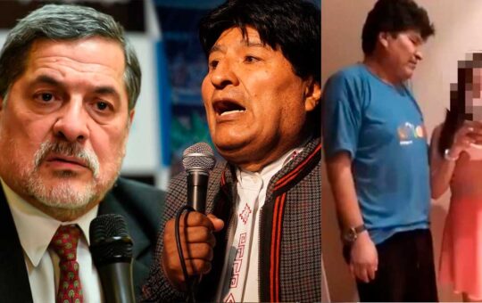 Bustamante a Evo Morales: “Pedófilo, narcotraficante y delincuente, no tiene nada que hacer en el Perú”