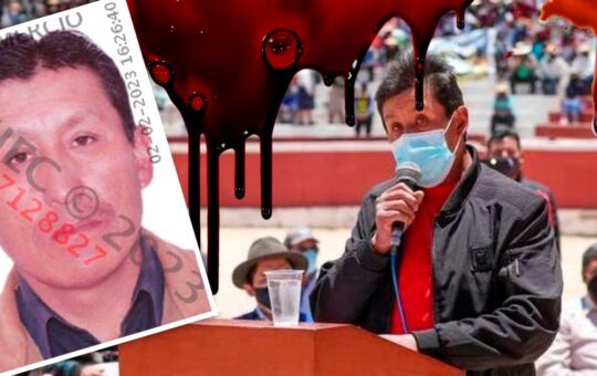 Che Bernaola: “No importa que hayan más muertos, pero tiene que haber nueva Constitución”