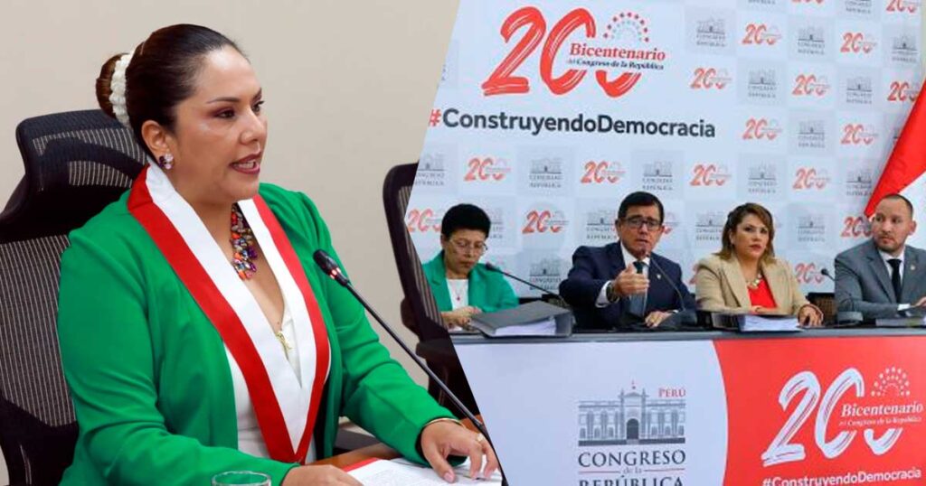 Digna Calle renuncia como segunda vicepresidenta del Congreso tras rechazo a adelanto de elecciones