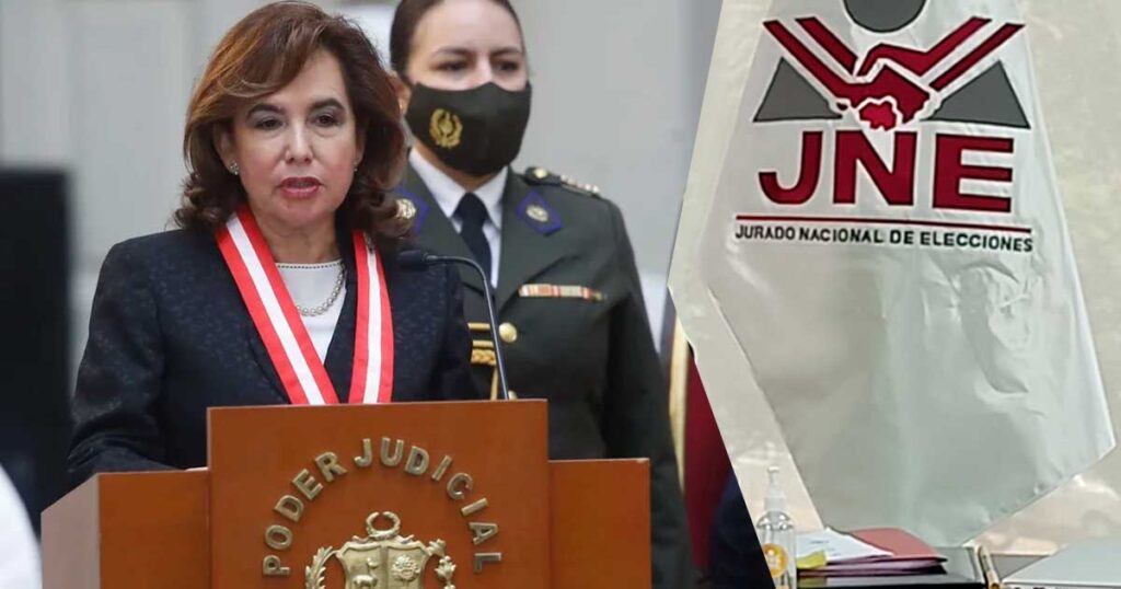 Jueza Suprema Elvia Barrios Fue Suspendida Por 60 Días Al Ocultar Contrato De Su Exesposo Con El