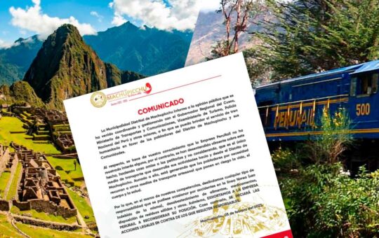 Municipalidad de Machu Picchu denuncia a PerúRail por negarse a brindar servicio de tren humanitario