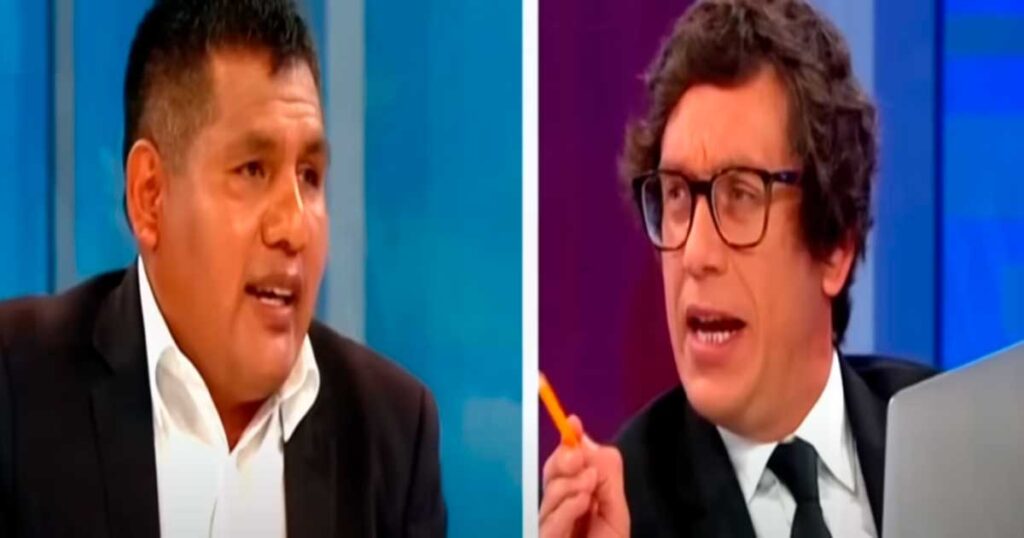 Jaime Chincha “destruye” en vivo a Jaime Quito en temas de educación y salud | VIDEO