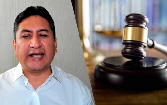 Vladimir Cerrón dice que prisión en su contra es porque no desean que Perú Libre participe en las próximas elecciones