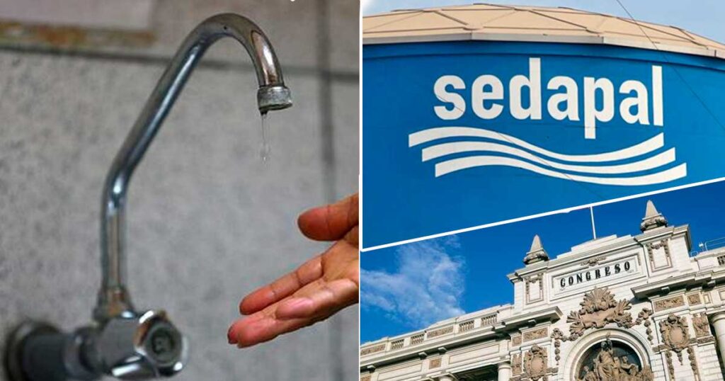 Sedapal advierte al Congreso que en 2040 podría existir desabastecimiento de agua en Lima y Callao