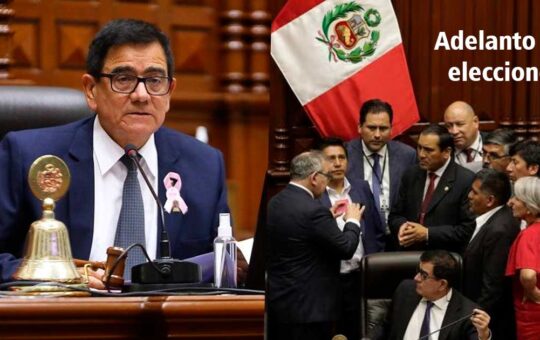 José Williams aseguró que aún no hay acuerdo para ver el adelanto de elecciones en el Pleno