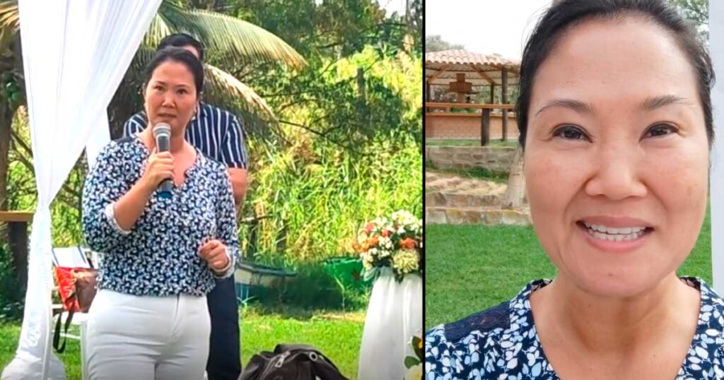 Keiko Fujimori se reafirma: “No seré candidata presidencial. No seré más una excusa de los rojos”