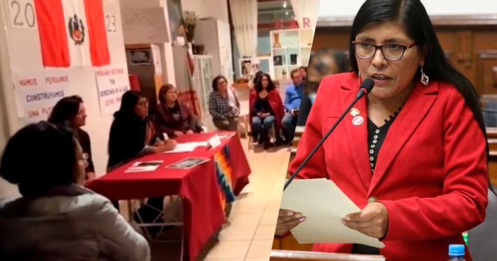 Margot Palacios viajó a Europa sin licencia y distorsiona la realidad del Perú en el extranjero | VIDEO
