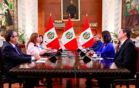 Galarreta tras reunión con Dina Boluarte: “FP no ha pedido su renuncia, queremos el adelanto de elecciones”