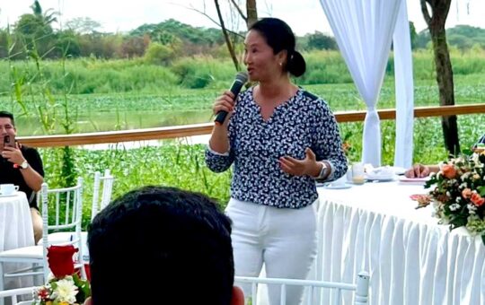 Keiko Fujimori: “De las 55 denuncias me quedan 35, pero acá estoy” | VIDEO