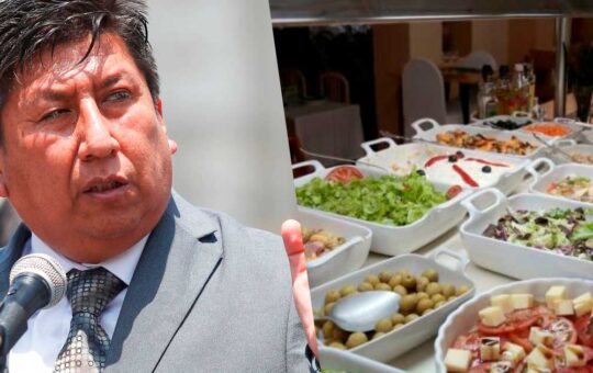 Waldemar Cerrón sobre buffet de S/80: “alimentarse no es un gasto innecesario, también pagamos impuestos”