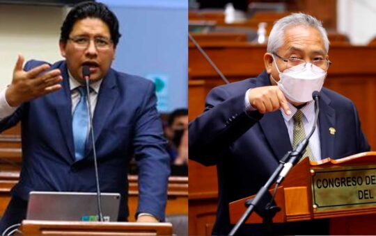 “El país ya está rumbo a la estabilidad”, señalan los congresistas Ilich López y Víctor Flores