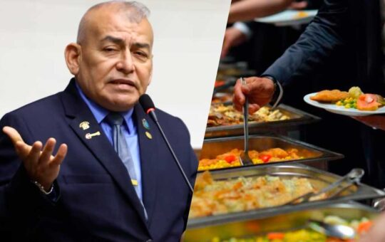 Congresista Arriola renuncia al Buffet de S/80: “desconocía del importe económico”