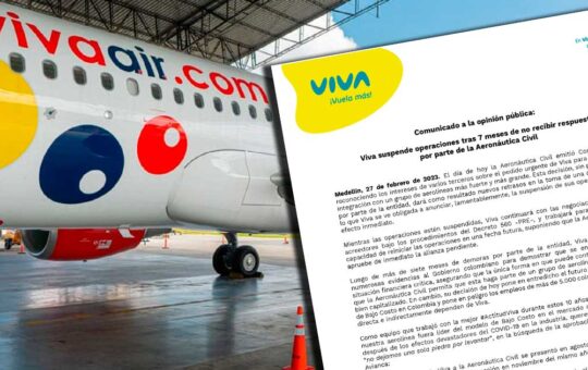 Aerolínea Viva Air suspende operaciones: cancelación de vuelos incluye a Perú
