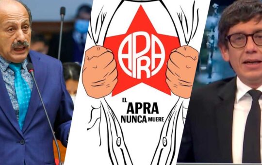 Héctor Valer se burló de Jaime Chincha y arengó a favor de APRA | VIDEO