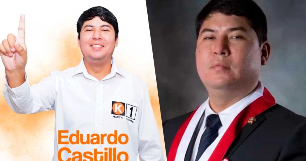 Congresista Eduardo Castillo es denunciado por agredir psicológicamente a su esposa