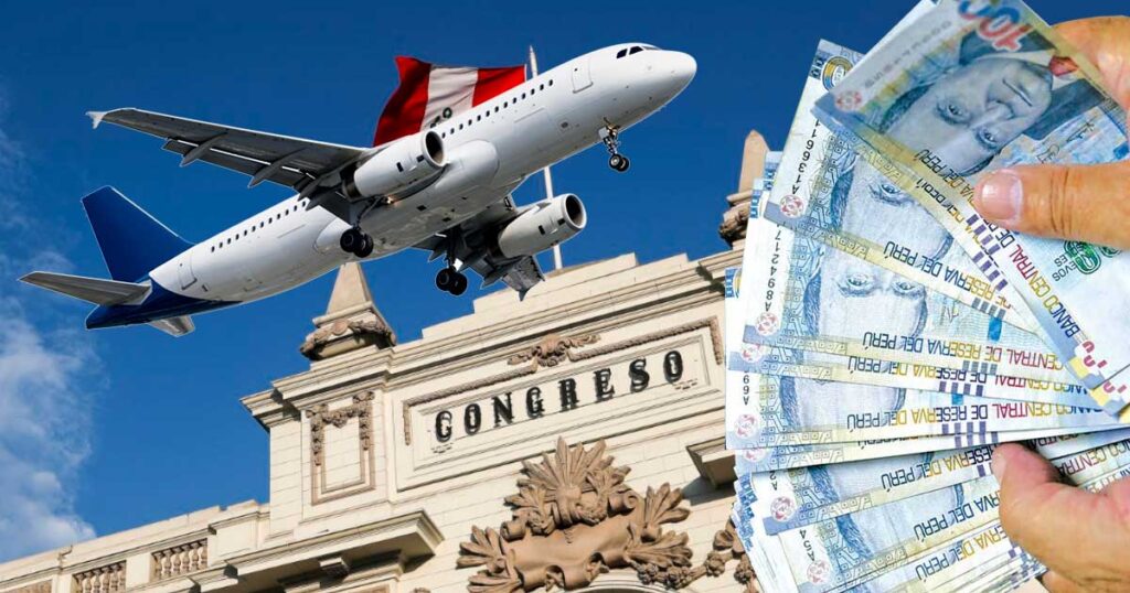 Congreso firmó contrato para compra de 68 pasajes aéreos al exterior por más de S/312 mil