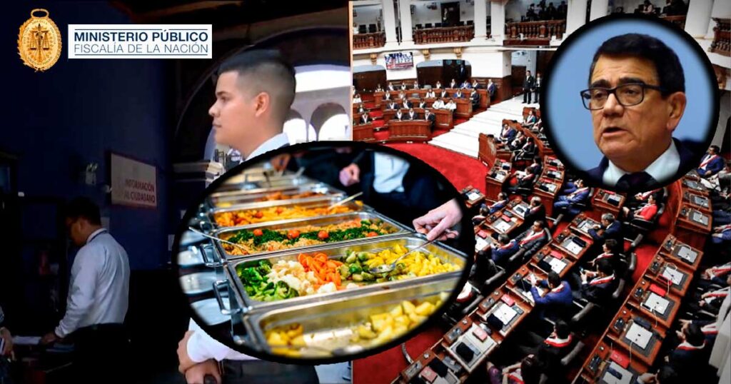 Fiscalía interviene oficinas del Congreso por sobrevaloración de buffets para parlamentarios