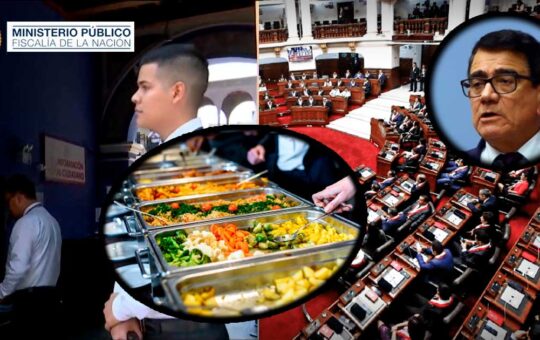 Fiscalía interviene oficinas del Congreso por sobrevaloración de buffets para parlamentarios