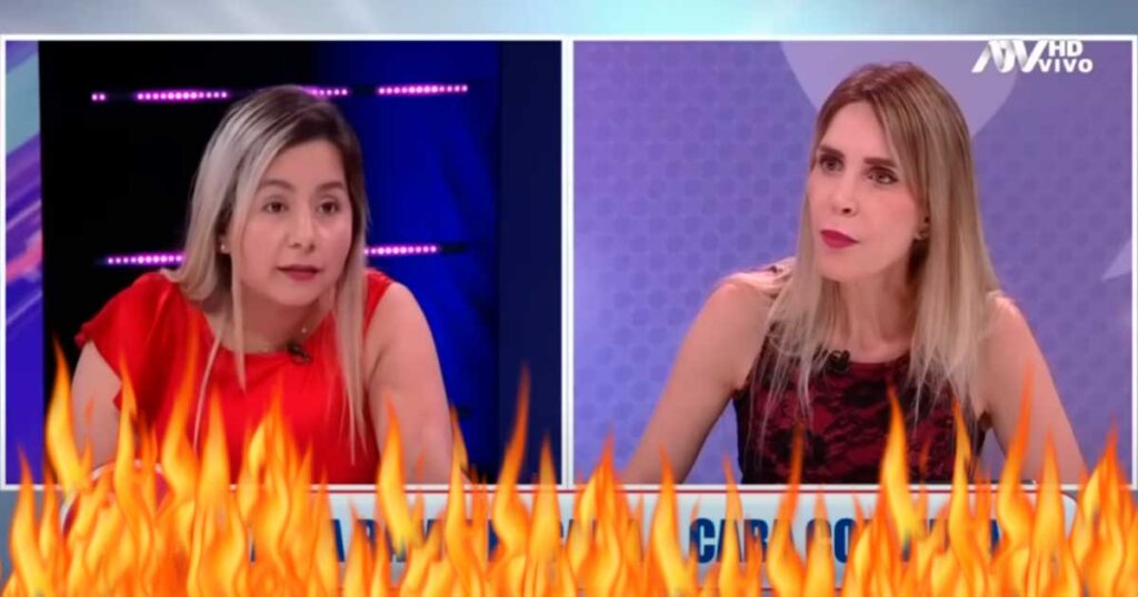 Congresista Tania Ramírez y Juliana Oxenford protagonizaron fuerte pelea durante entrevista