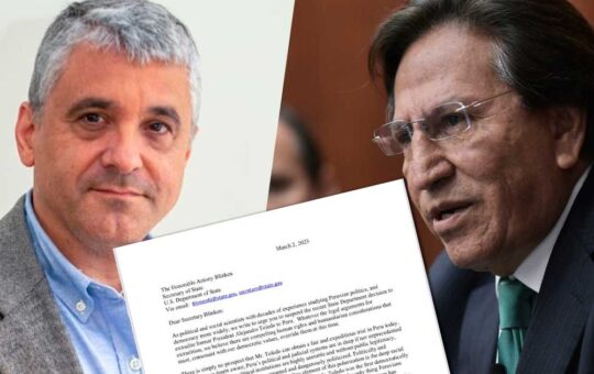 Steven Levitsky y académicos piden a EE.UU. no extraditar a Toledo al Perú por ser un país racista