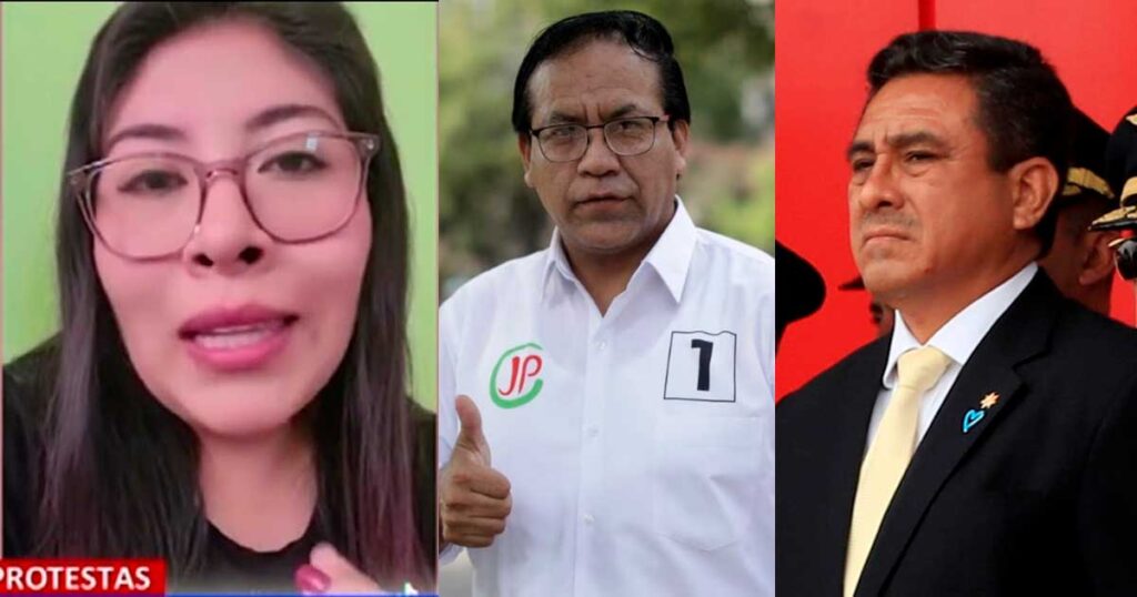 Congreso debatirá este miércoles 22 acusación contra Betssy Chávez, Roberto Sánchez y Willy Huerta por golpe de Estado