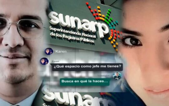 Exgerente de Sunarp tras ofrecer ‘chamba’ a su pareja: “Busca en qué la haces” | VIDEO