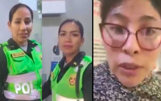 Betsy Chávez denunció desde el Aeropuerto de Tacna, que policías le impidieron abordar el avión | VIDEO