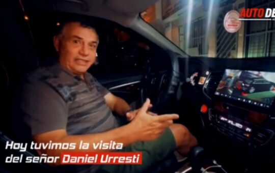 Urresti todo un influencer, ahora promociona accesorios de autos | VIDEO