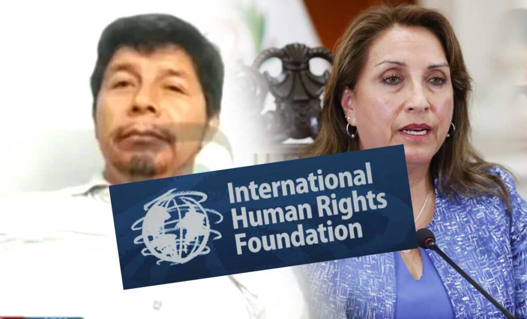 ONG ‘International Human Rights Foundation’ dice que solo reconoce a Pedro Castillo como presidente