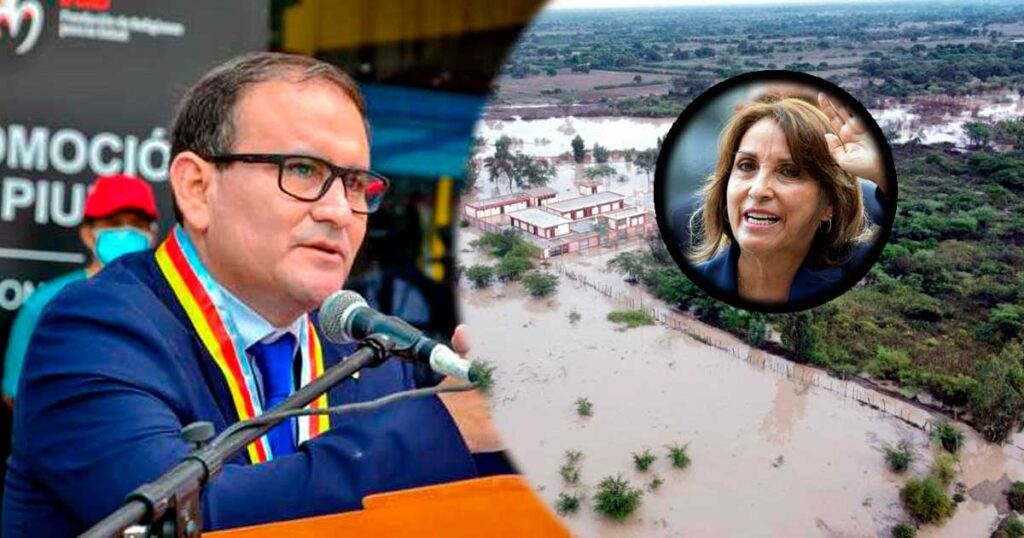 Alcalde de Piura culpa al Gobierno Central por la inacción ante emergencia por lluvias intensas