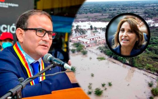 Alcalde de Piura culpa al Gobierno Central por la inacción ante emergencia por lluvias intensas