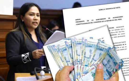 Presentan denuncia constitucional contra Heidy Juárez por presunto recorte de sueldo a trabajadores