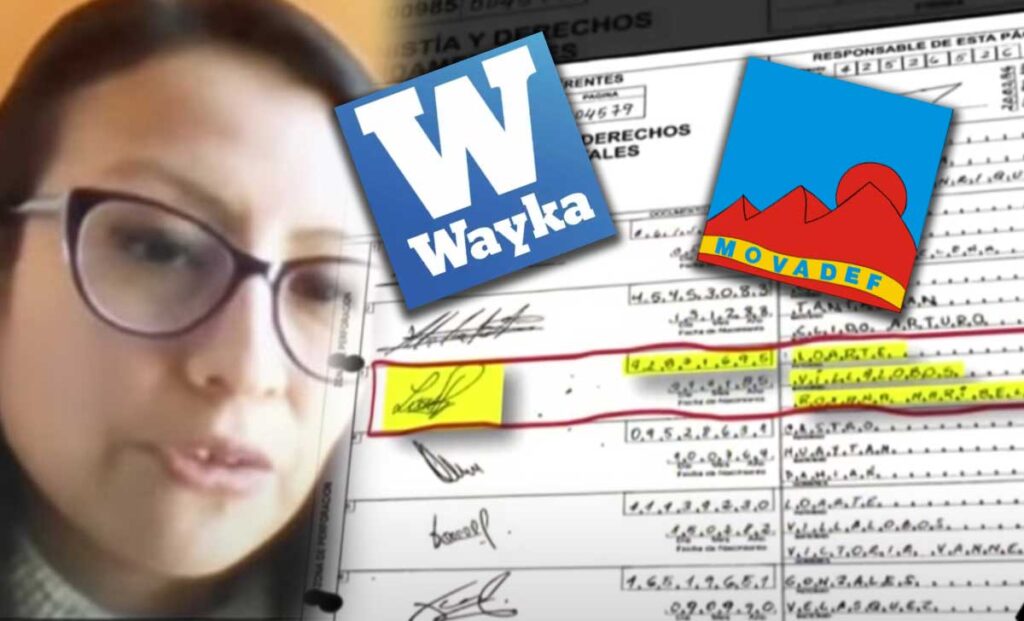 Contracorriente: Editora de Wayka Perú, Roxana Loarte firmó planillón del Movadef | VIDEO