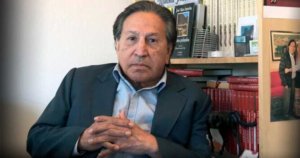 Alejandro Toledo pide que le regresen el millón de dólares de su fianza tras entregarse a la justicia