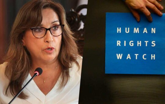 Boluarte sobre informe de Human Rights Watch: “Es solo una ONG” | VIDEO